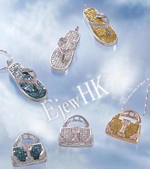 Pendants -- K gold jewelry